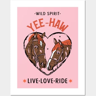 Western Horses Horse Lover Horse Rider Riding Posters and Art